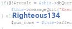 security code